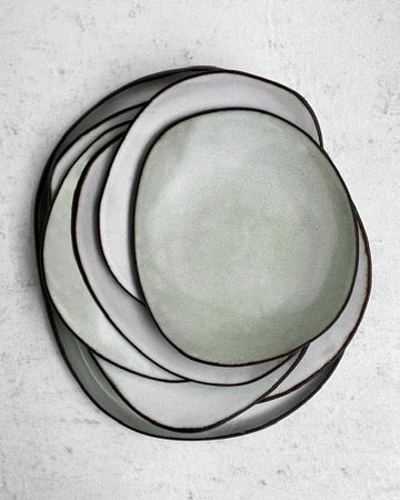 Everyday Plate in Opal Veil