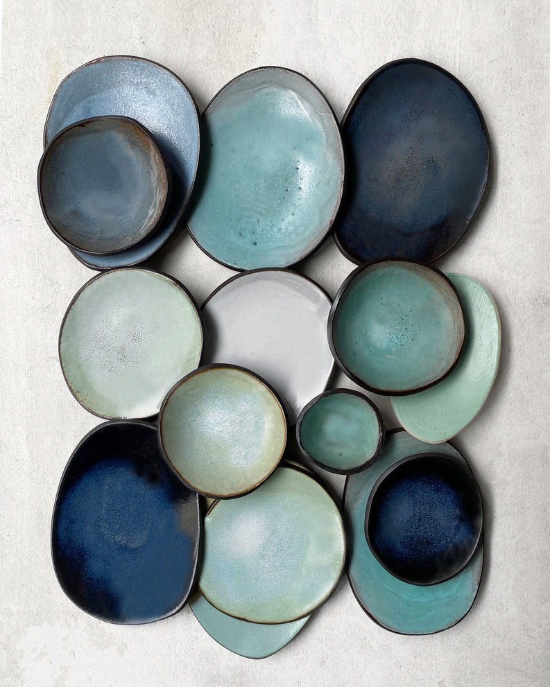 Dessert Plate in Cosmic Blue