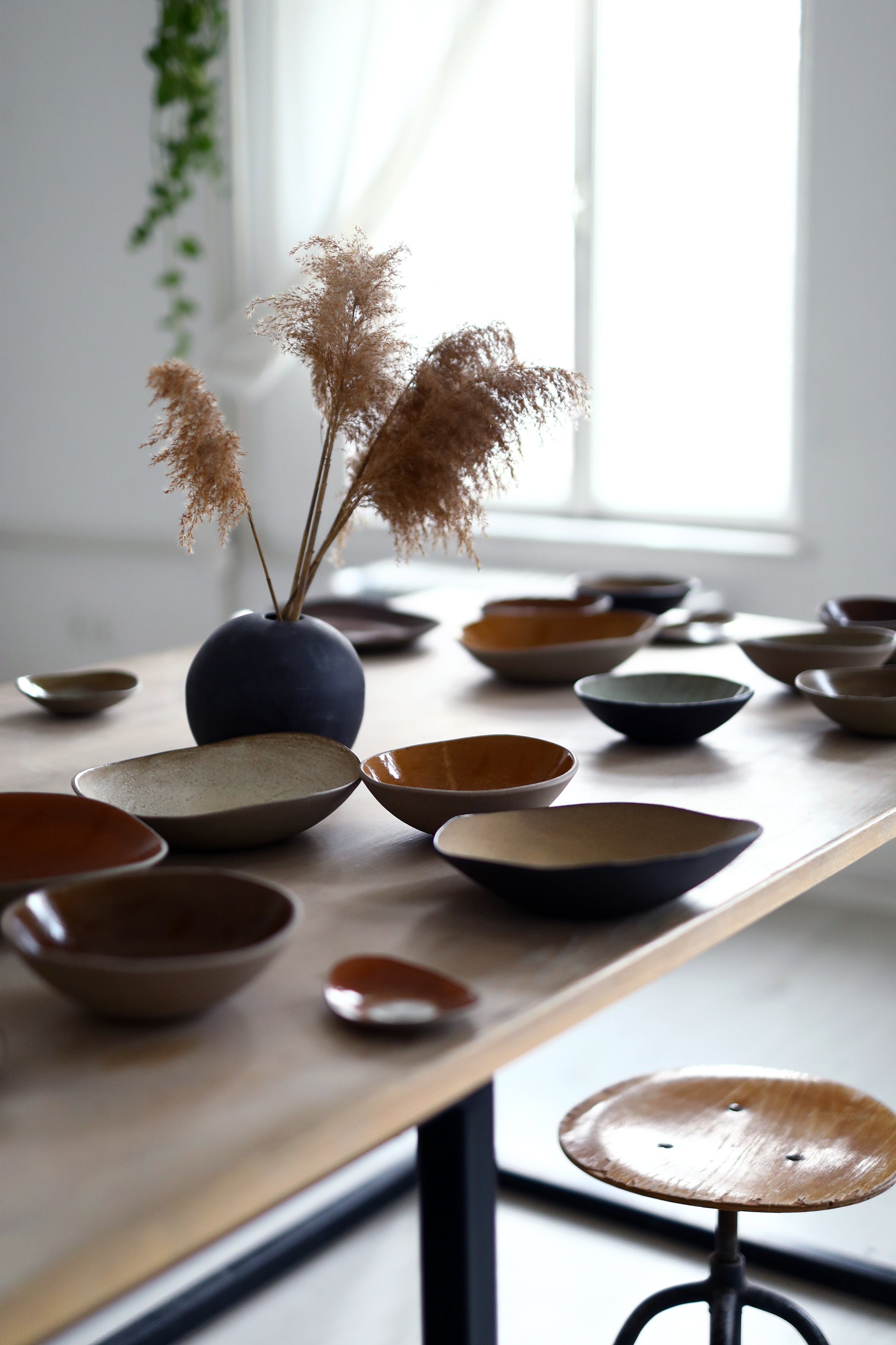 Breakfast Bowl in Bronzed Maple