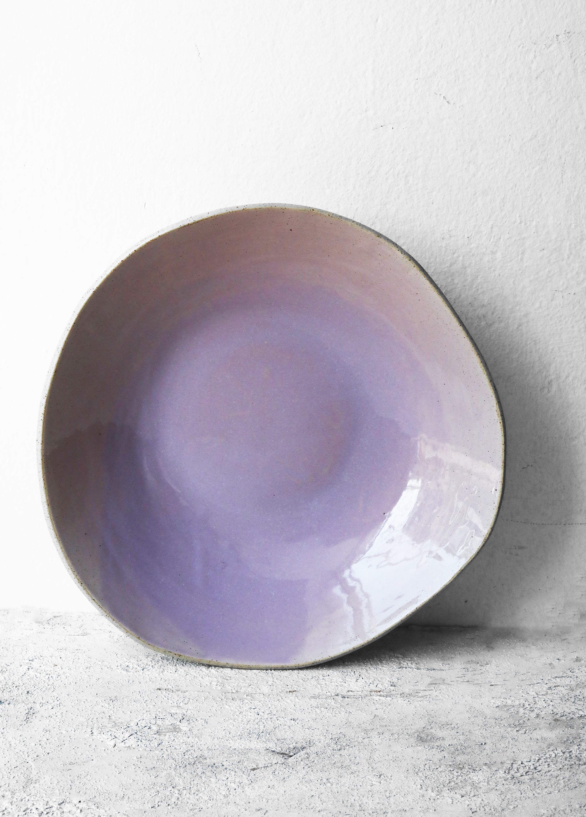 Large Salad Bowl in Lavender