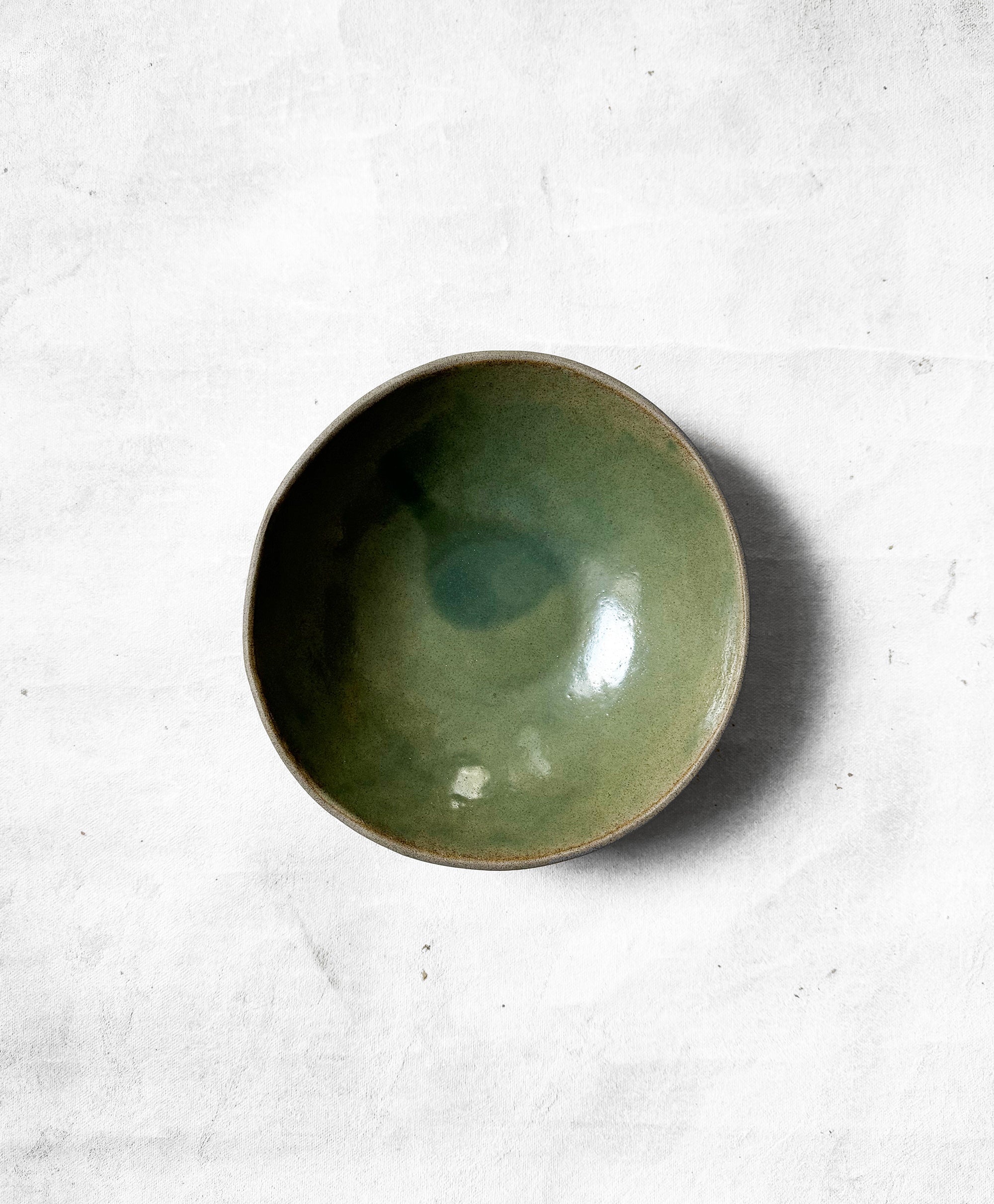 Breakfast Bowl in Olive Green