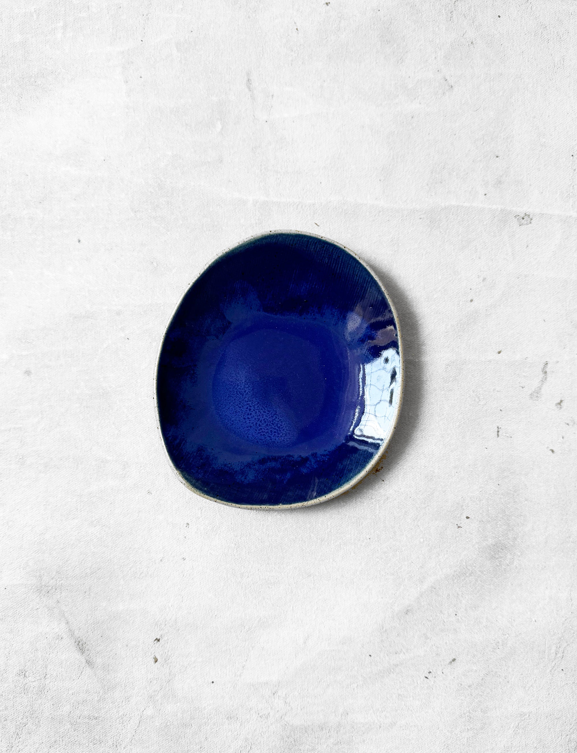 Tapas Plate in Electric Blue