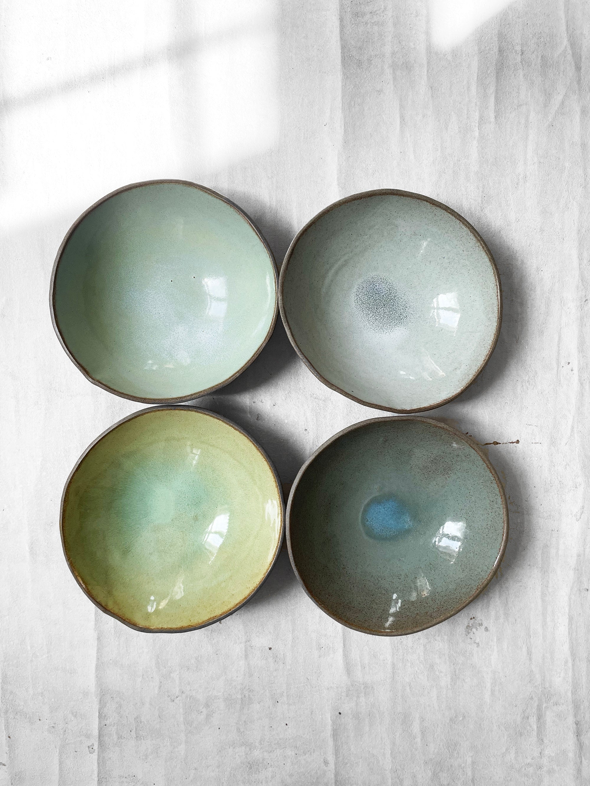 Pasta Bowl in Sage Green