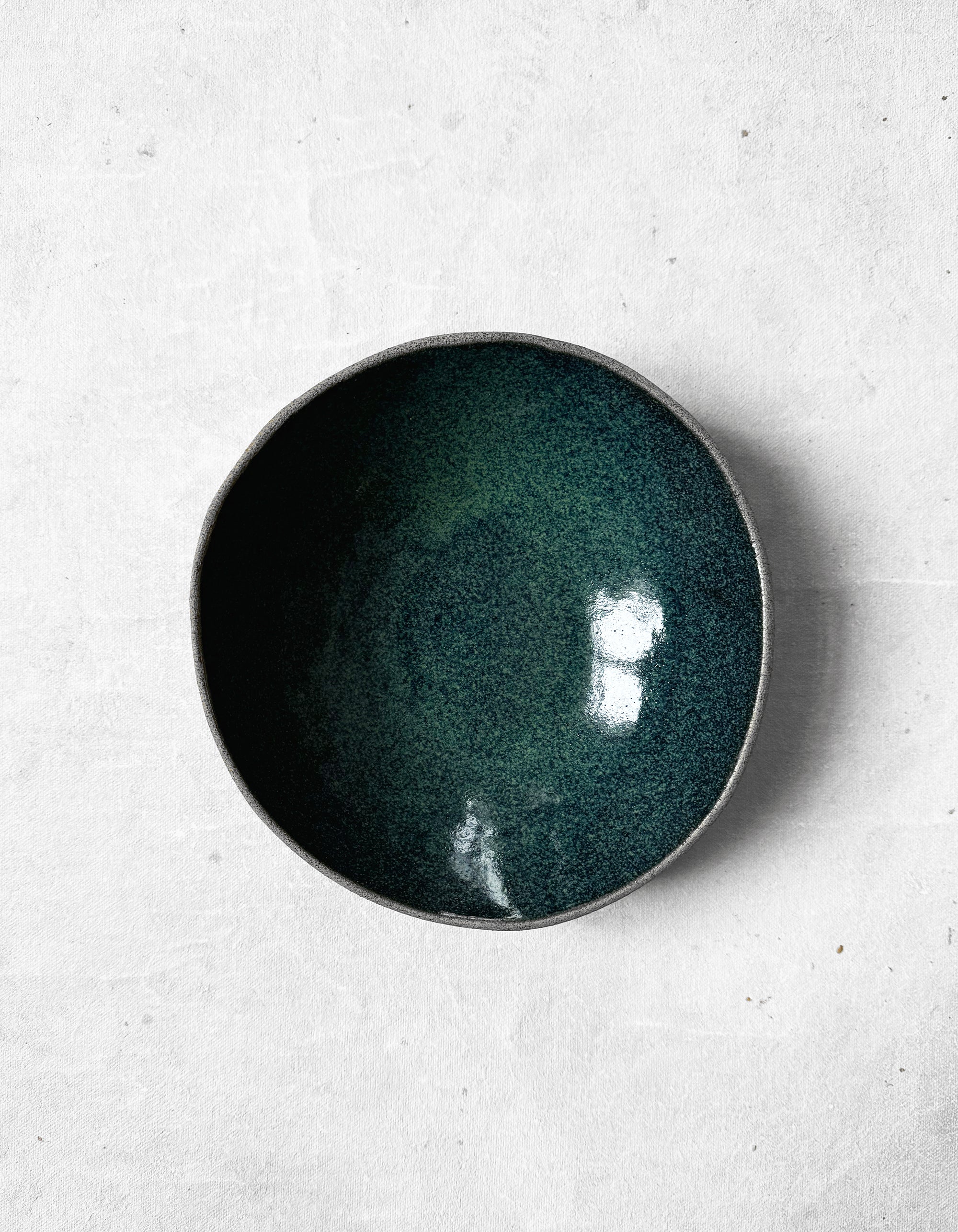 Breakfast Bowl in Jade Green