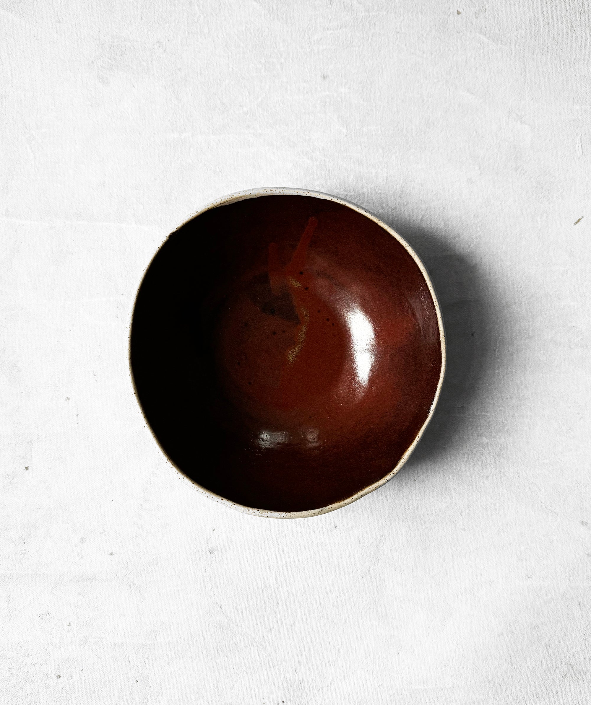 Breakfast Bowl in Deep Red