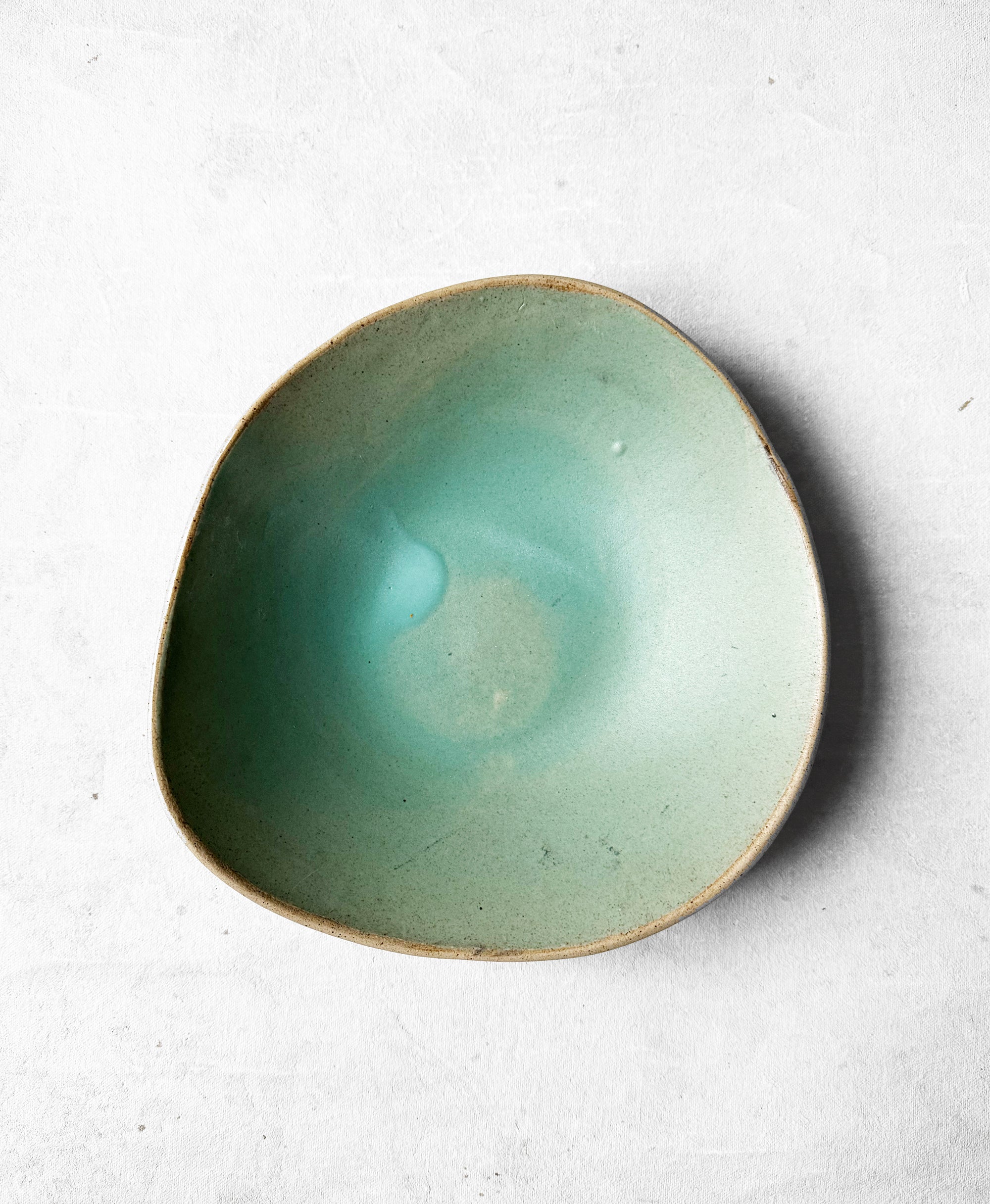 Pasta Bowl in Matte Turquoise