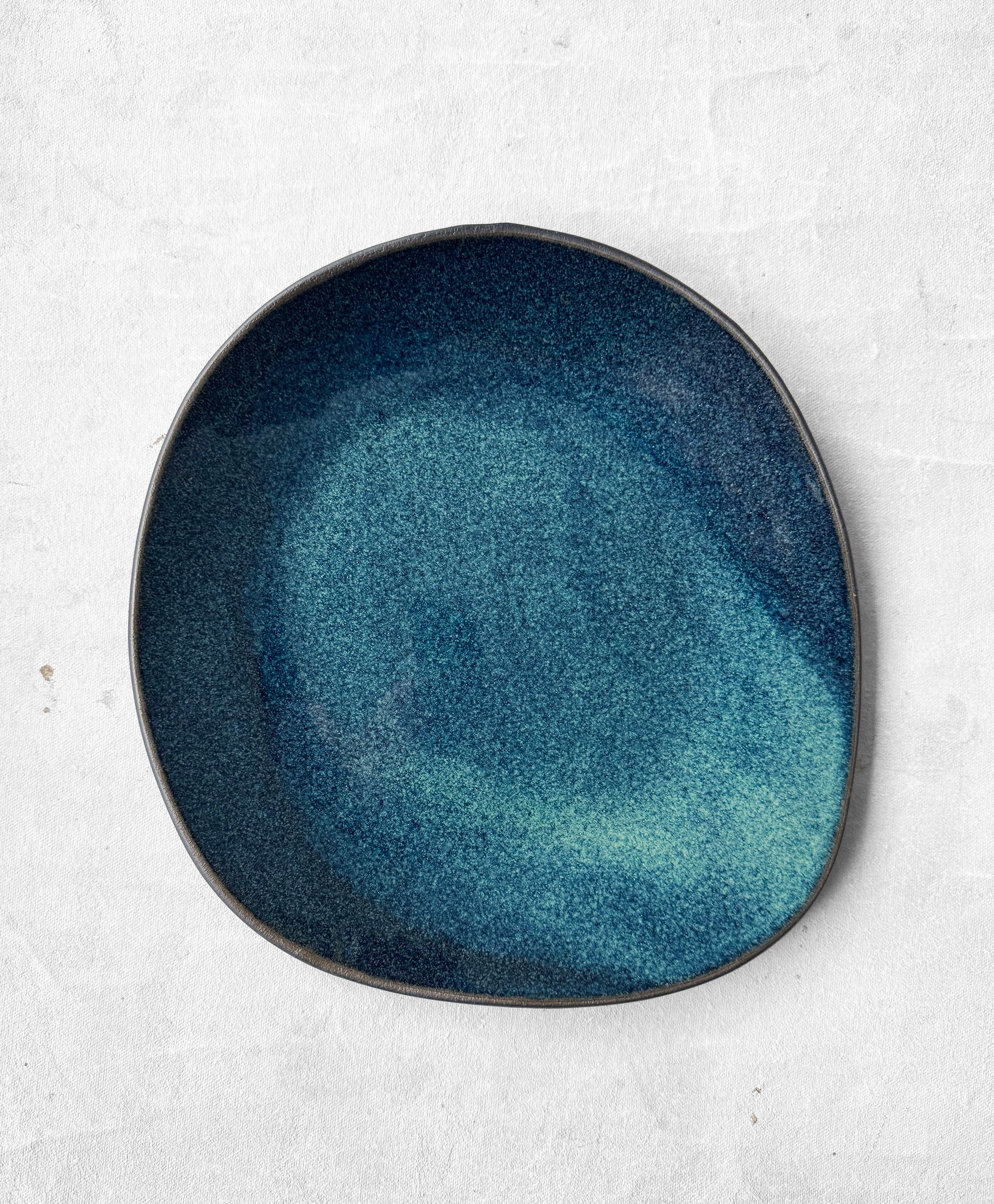 Dinner Plate in Jade Green