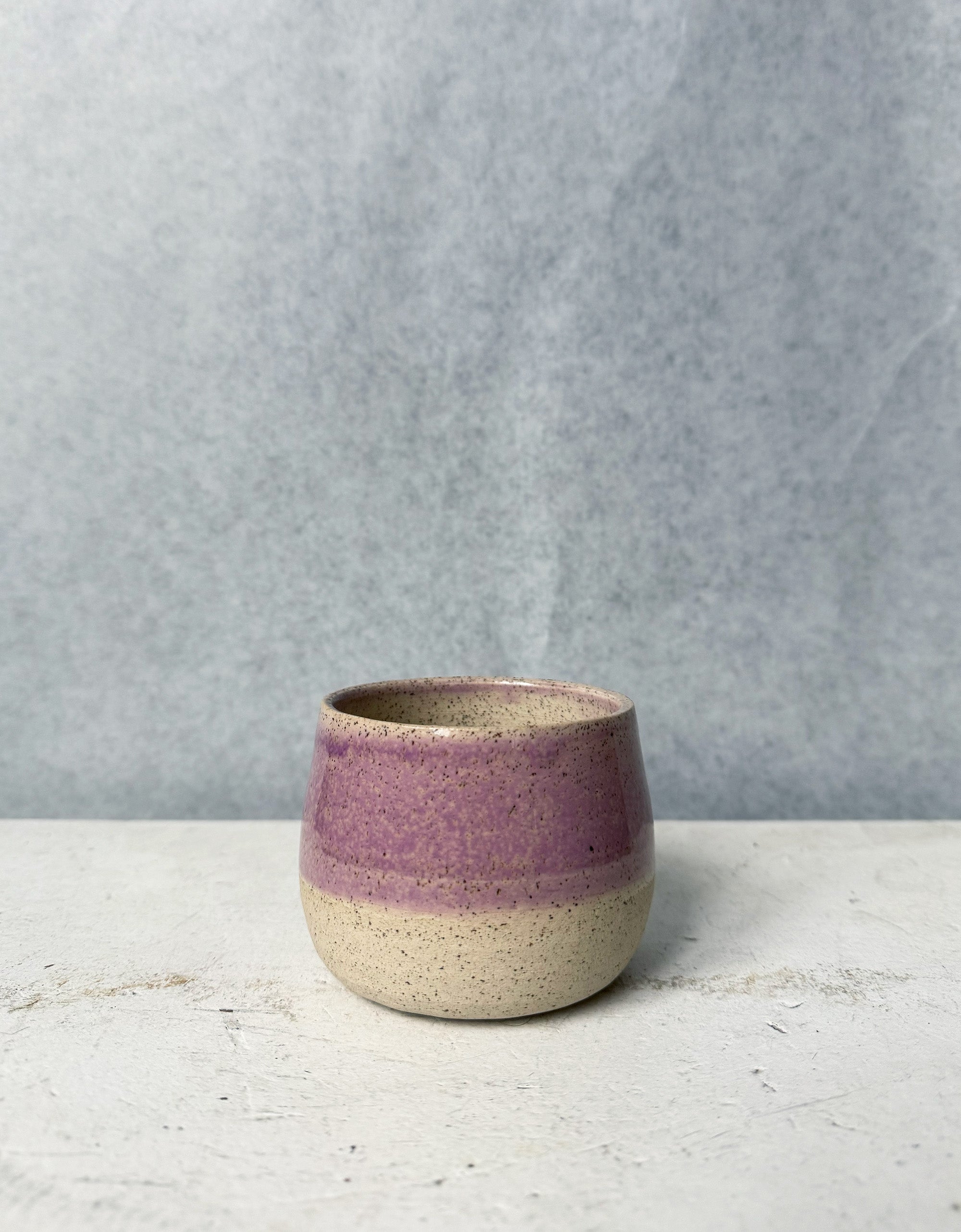 Cappuccino Cup in Lila Purple