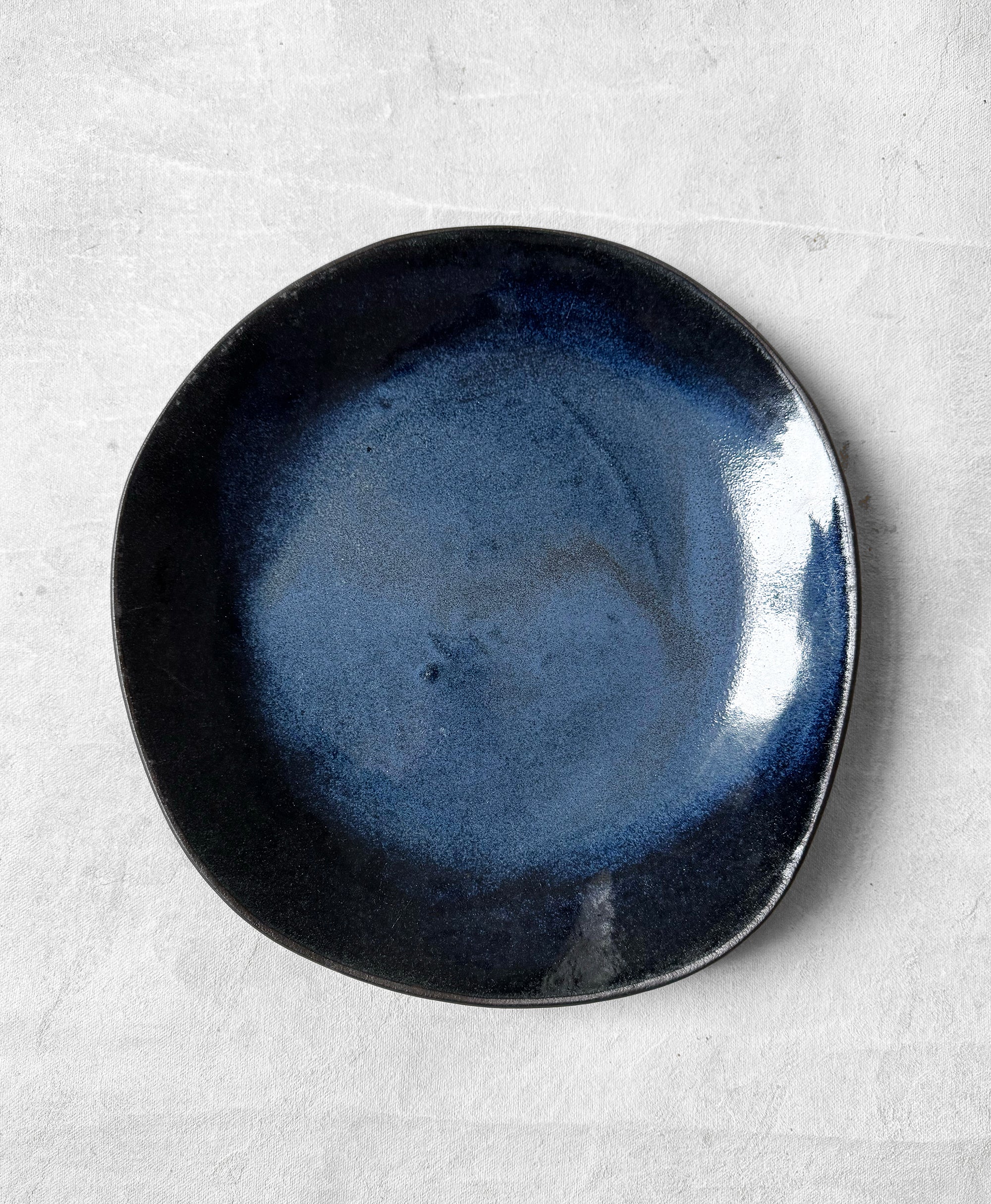 Dinner Plate in Cosmic Blue