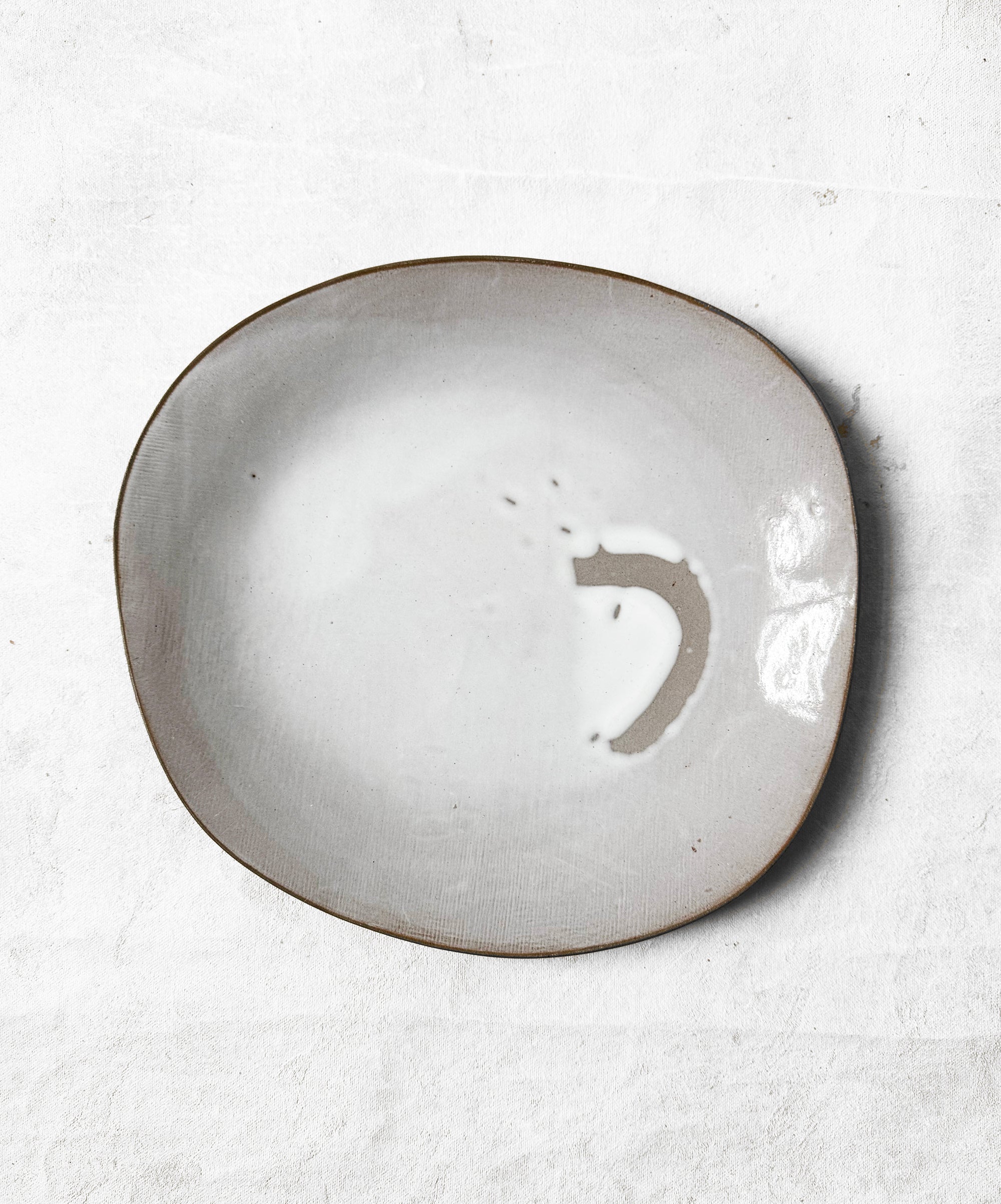 Dinner Plate in Soft Pearl