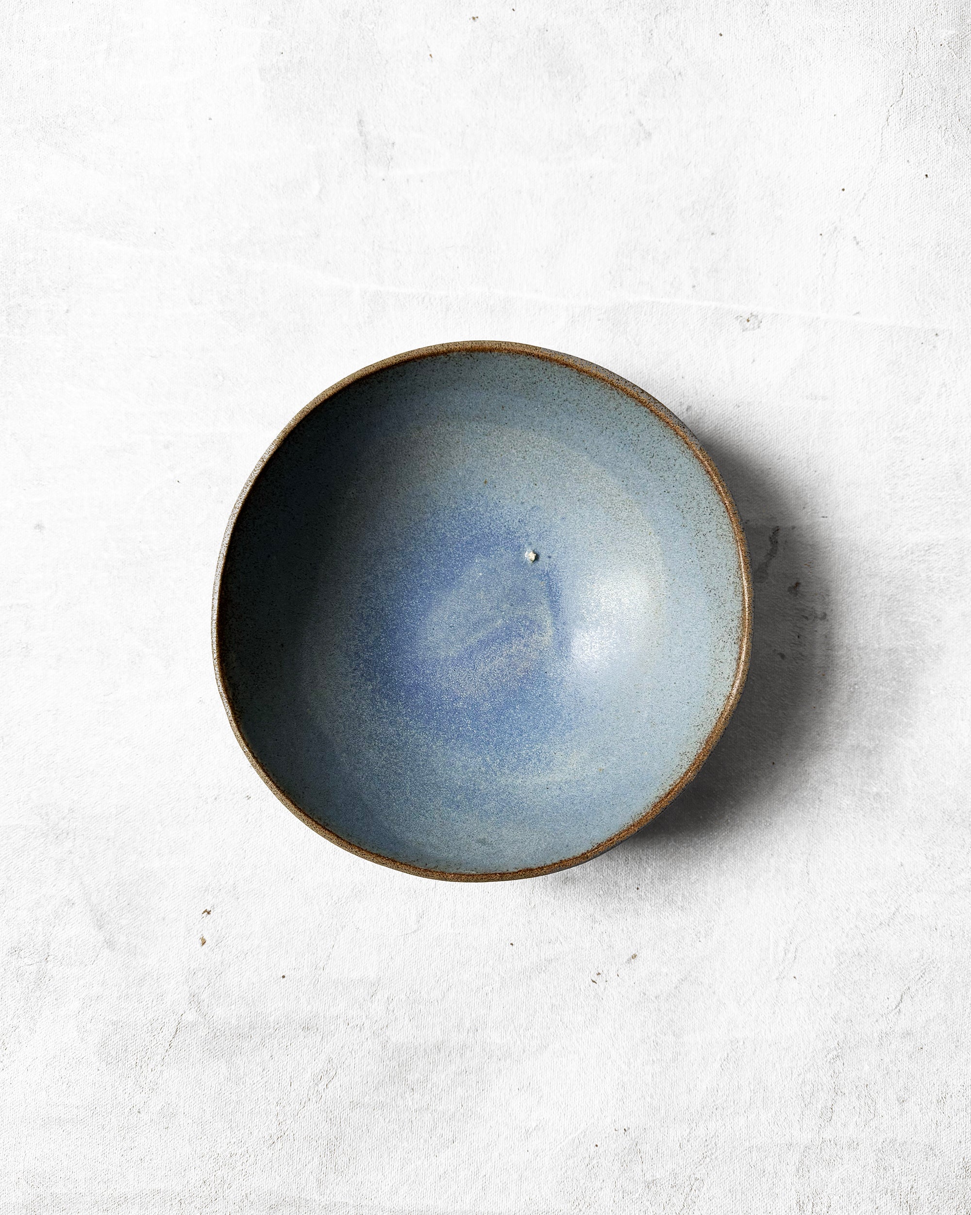 Breakfast Bowl in Matte Denim Blue