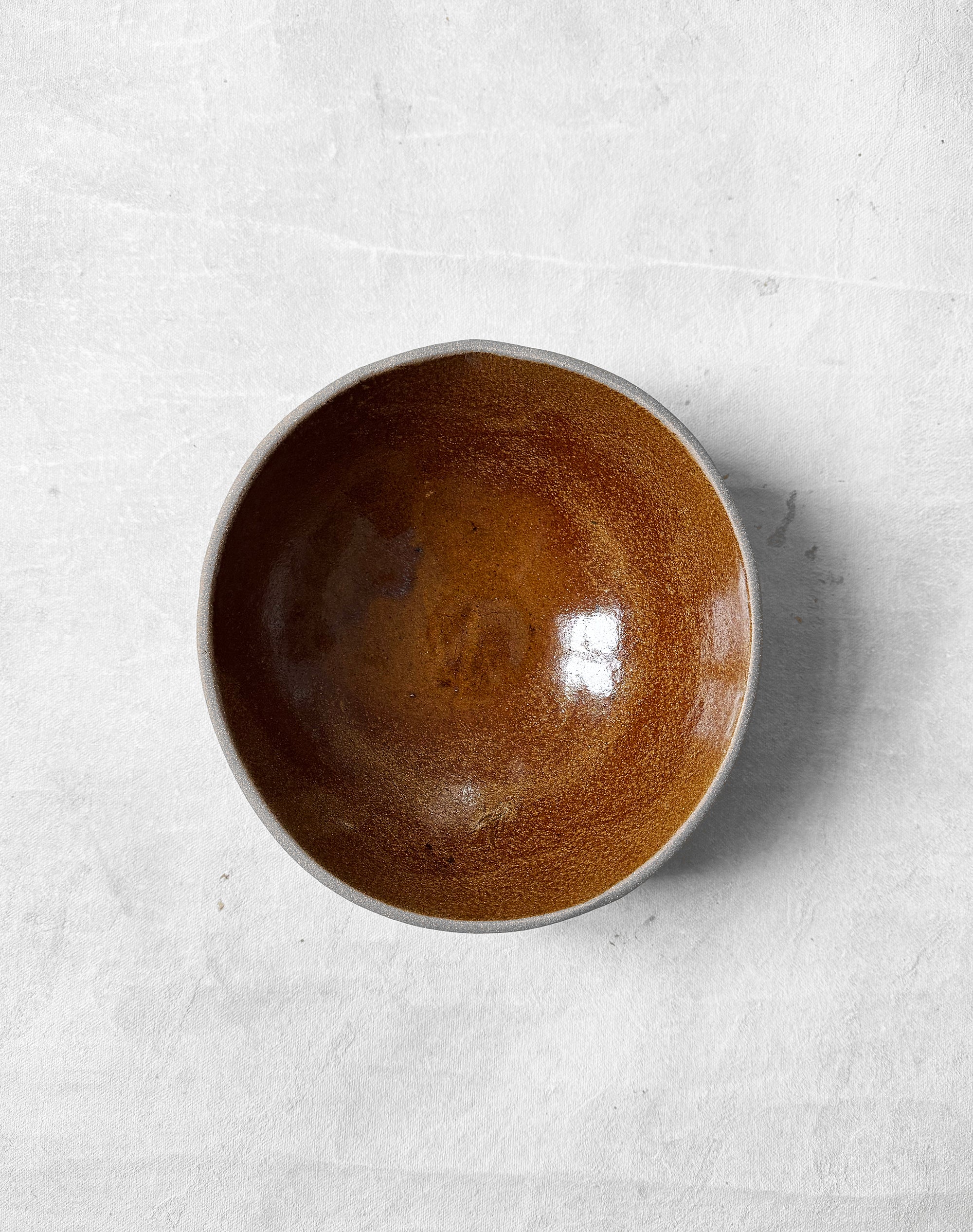 Breakfast Bowl in Bronzed Maple