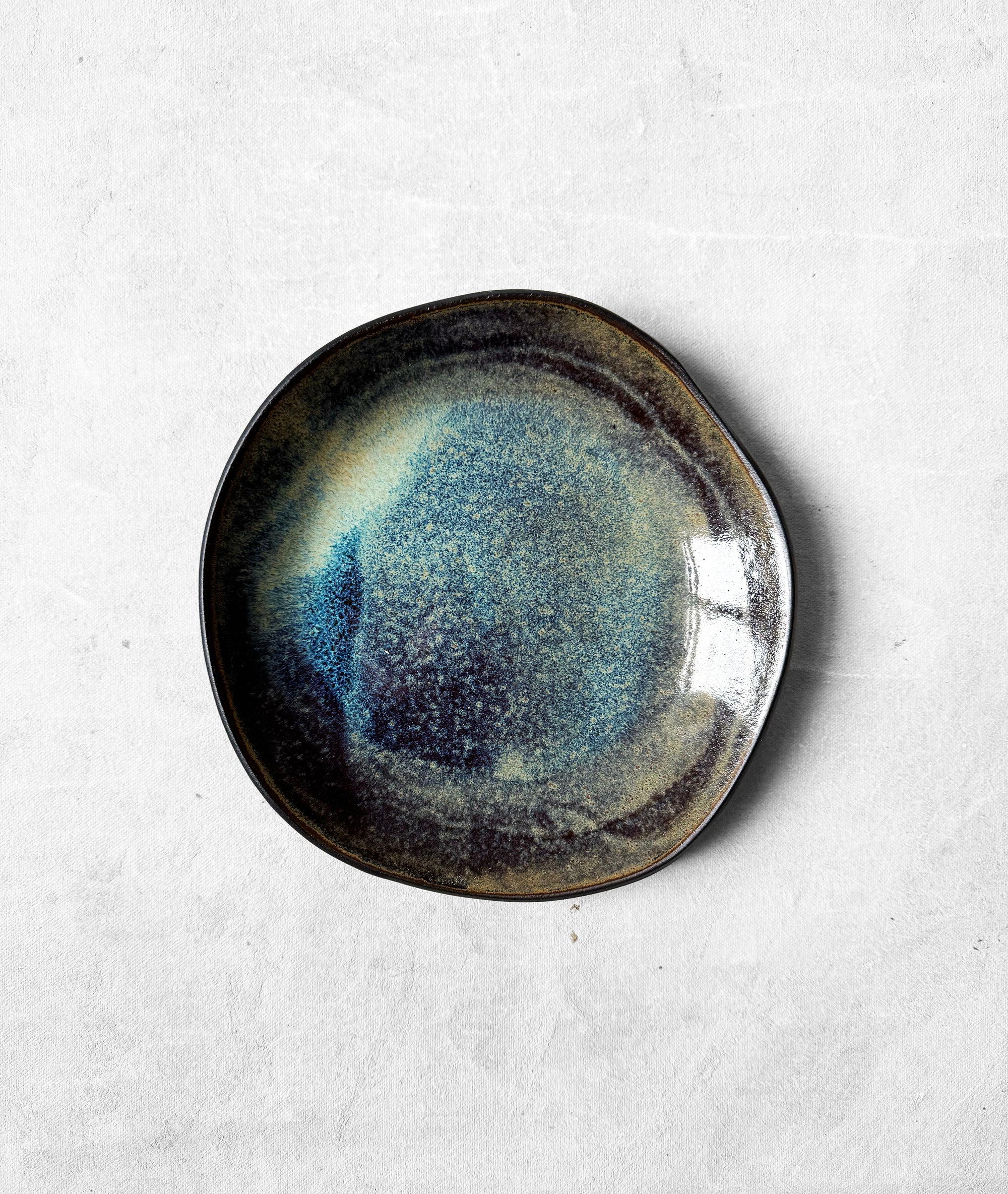 Dessert Plate in Neptune Blue