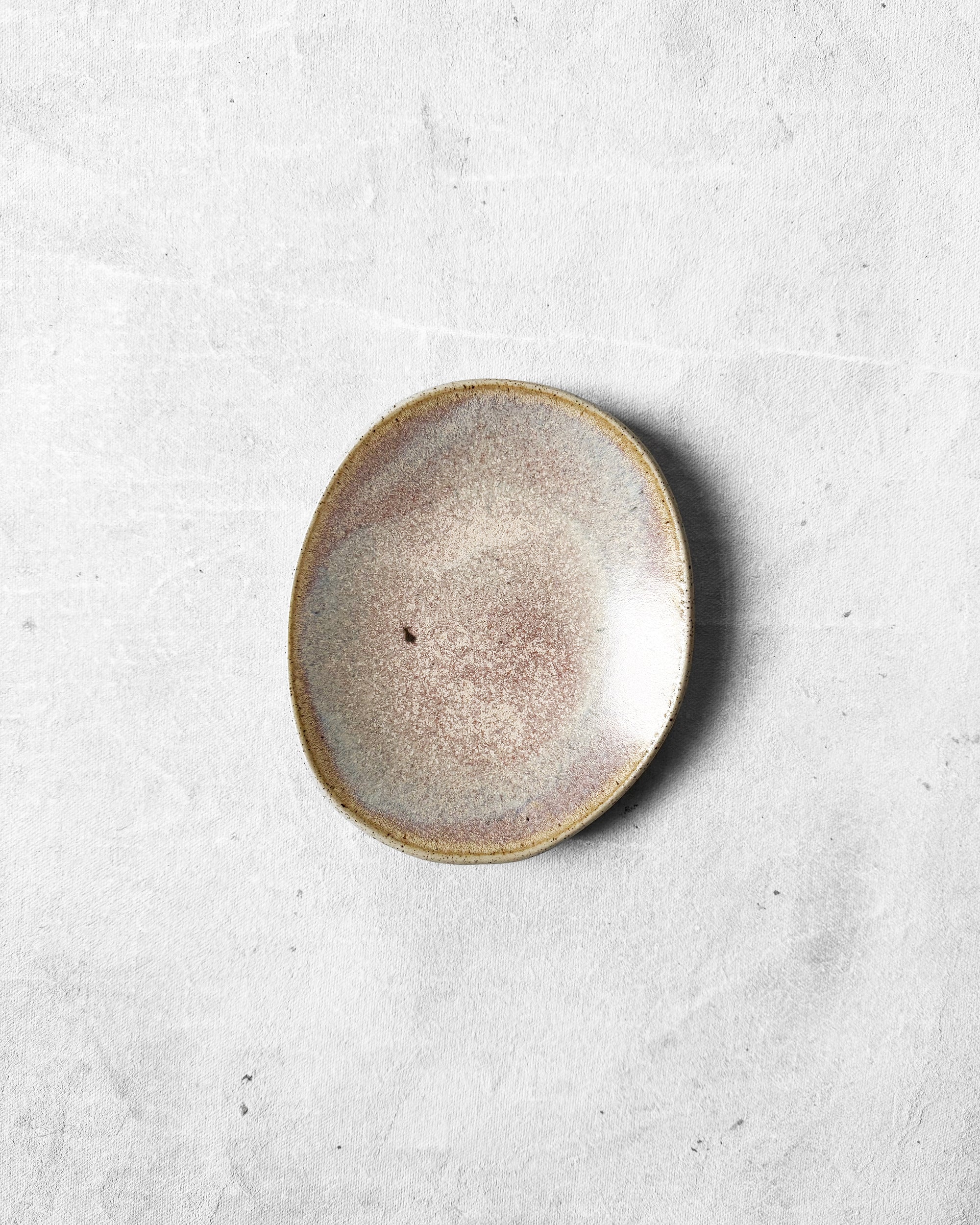 Tapas Bowl in Marbled Blush