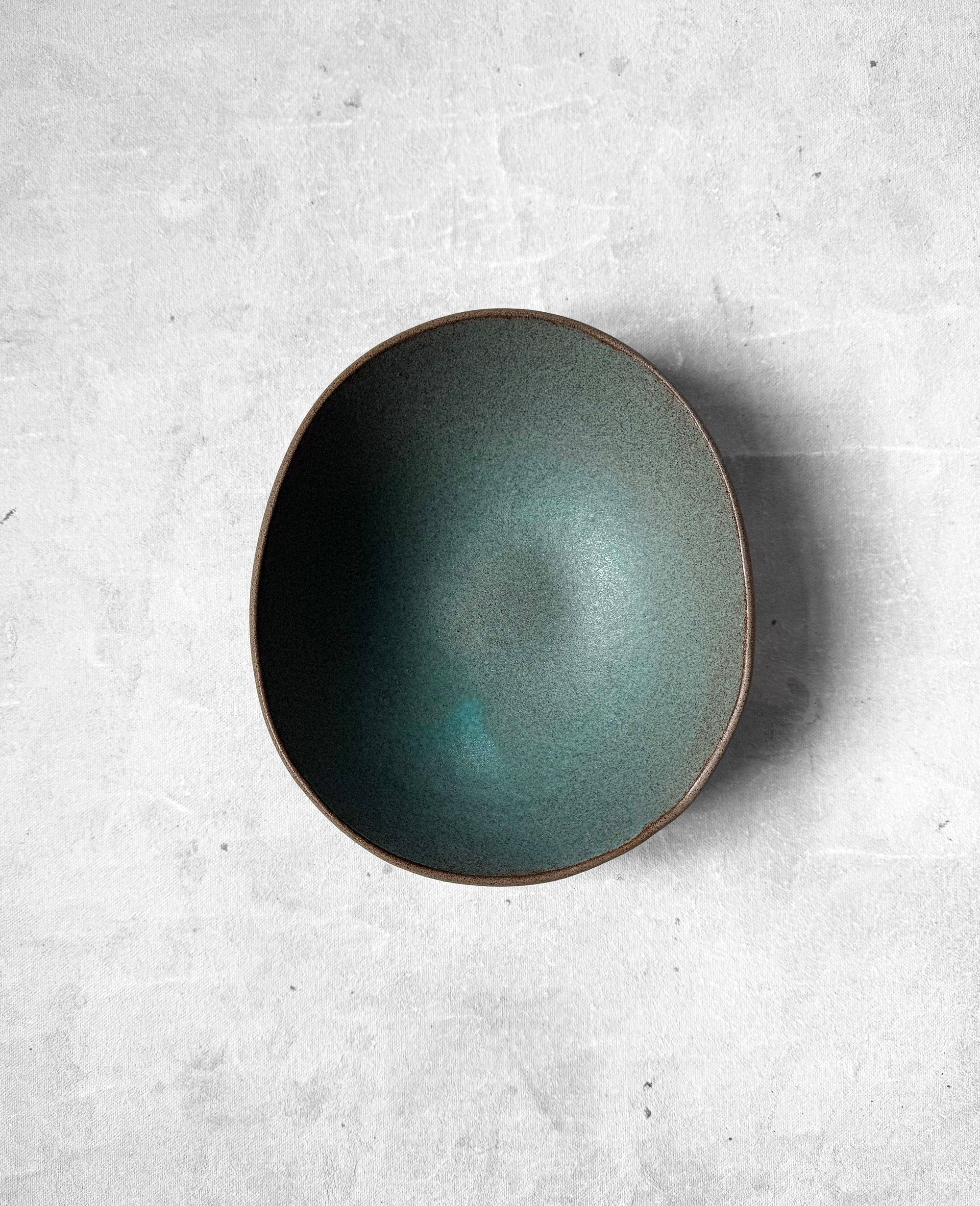 Breakfast Bowl in Matte Turquoise