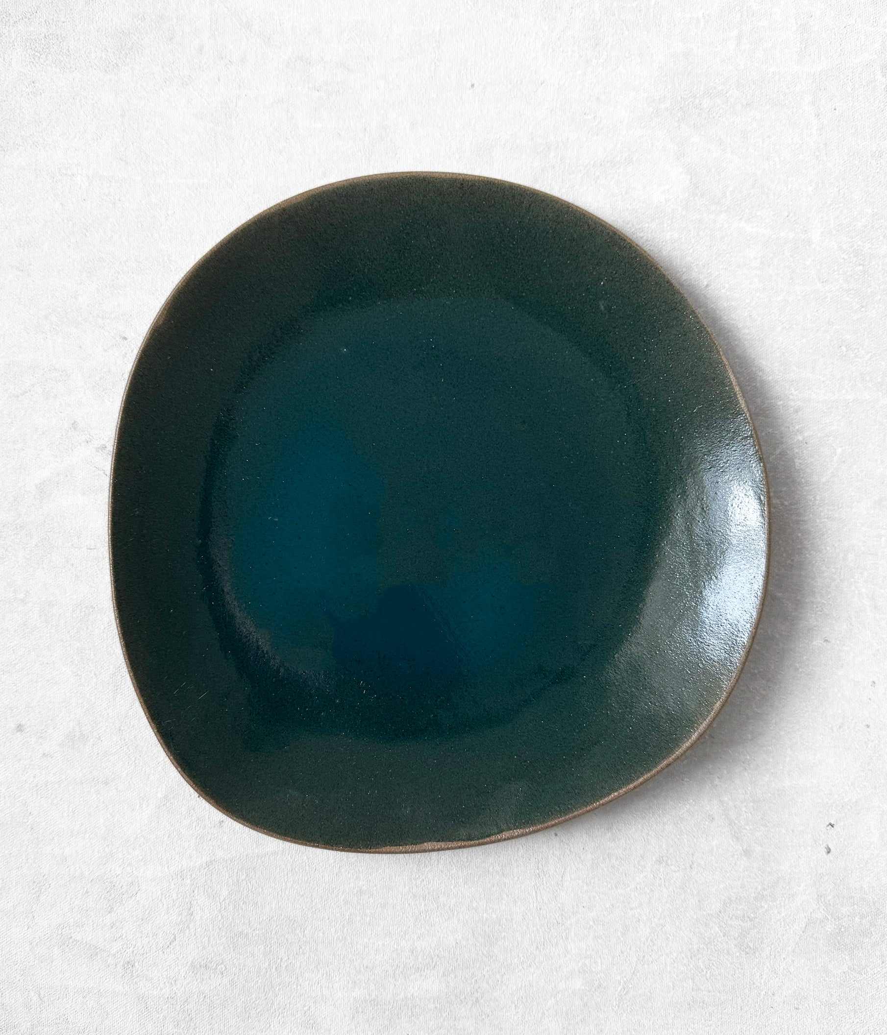 Dinner Plate in Deep Teal