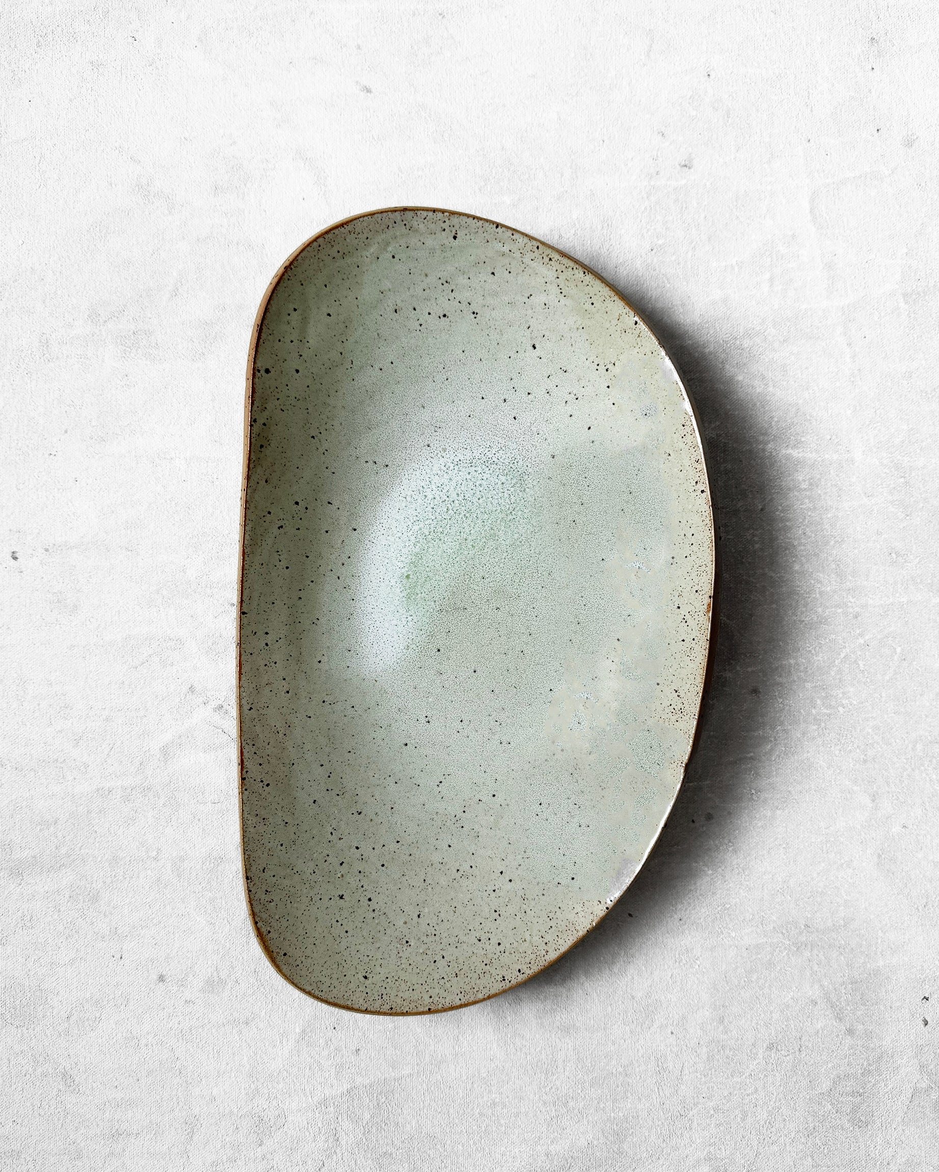 Medium Serving Platter in Sage Haze