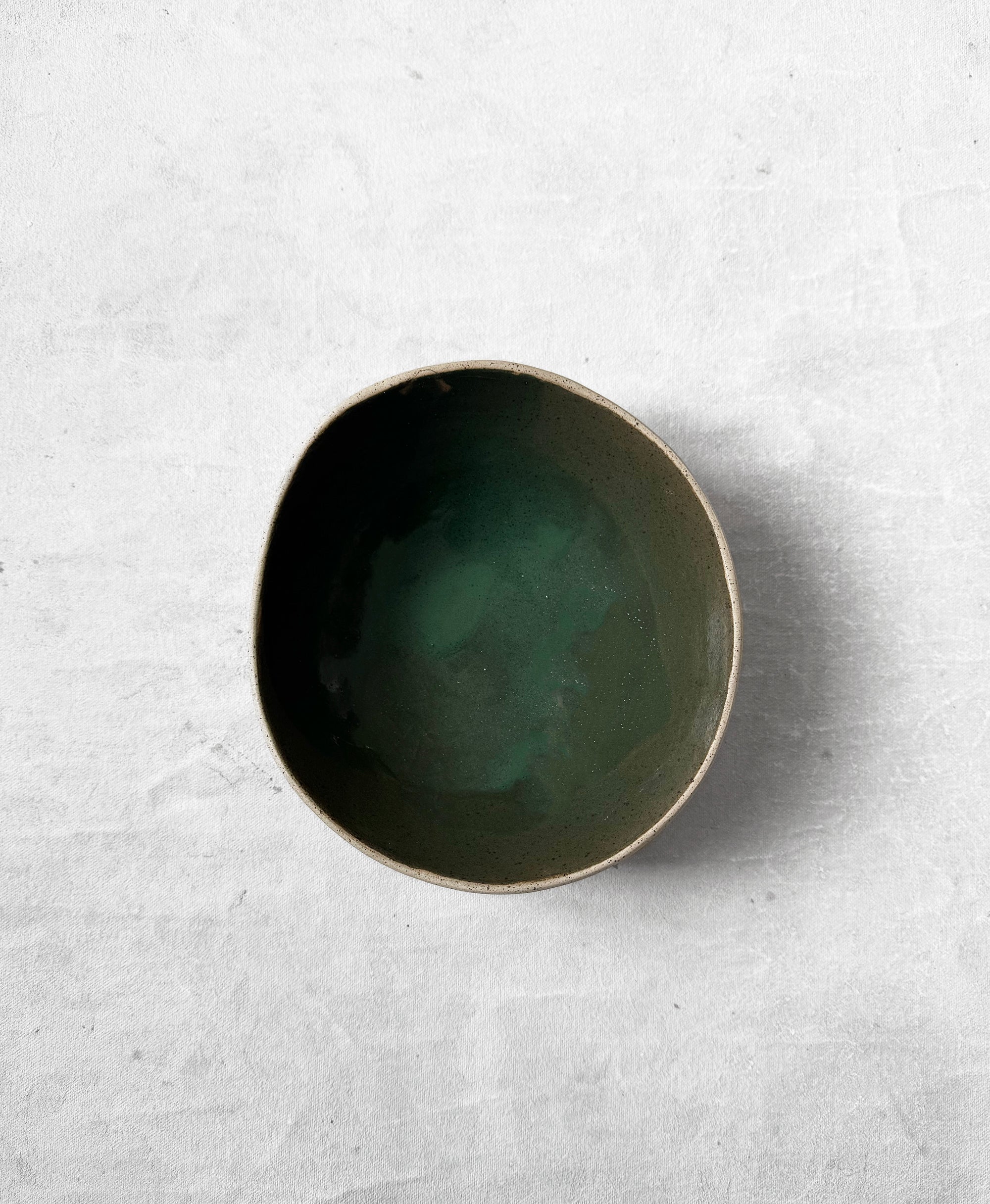 Breakfast Bowl in Forest Green