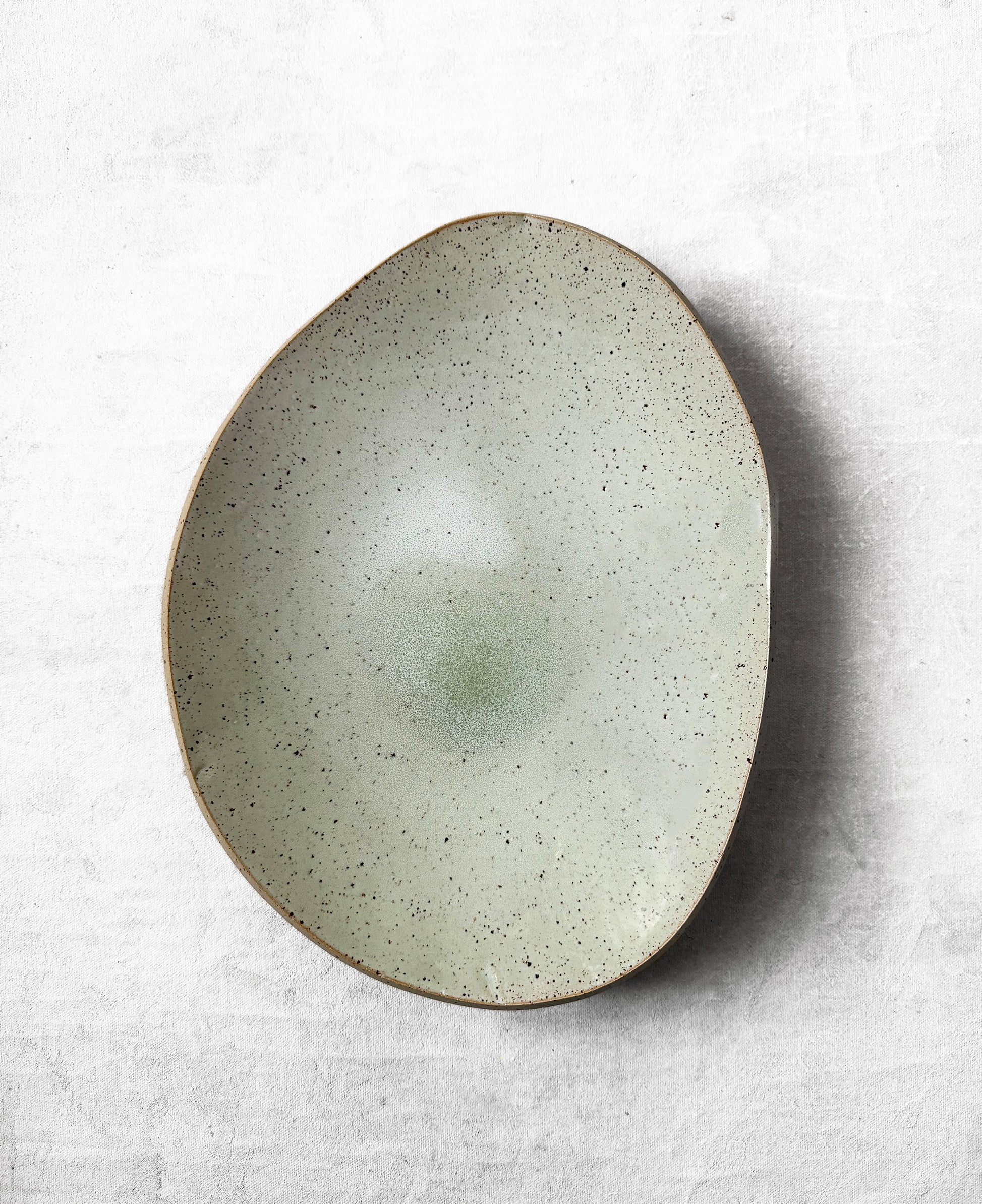 Large Serving Platter in Sage Haze