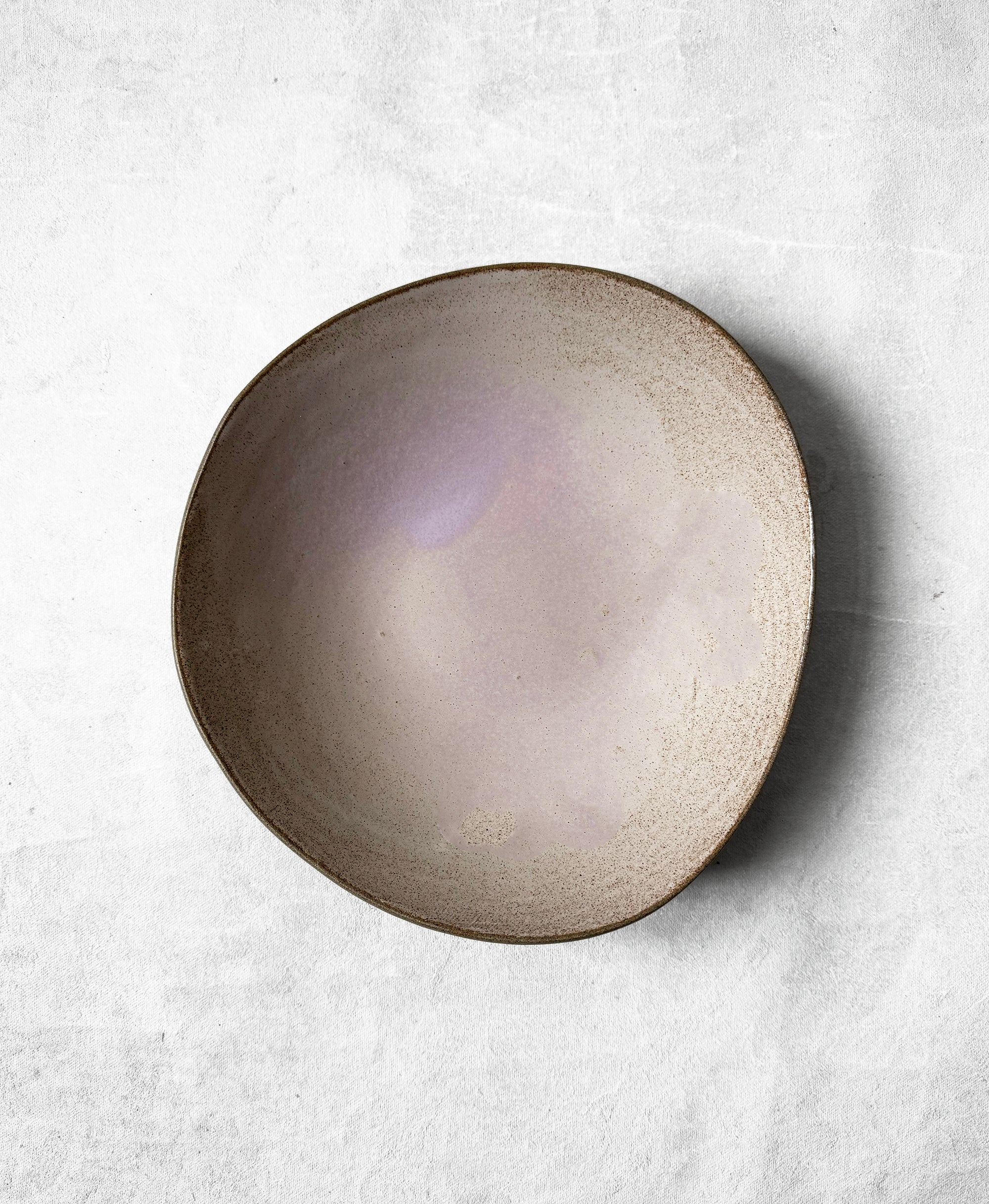 Pasta Bowl in Soft Mauve