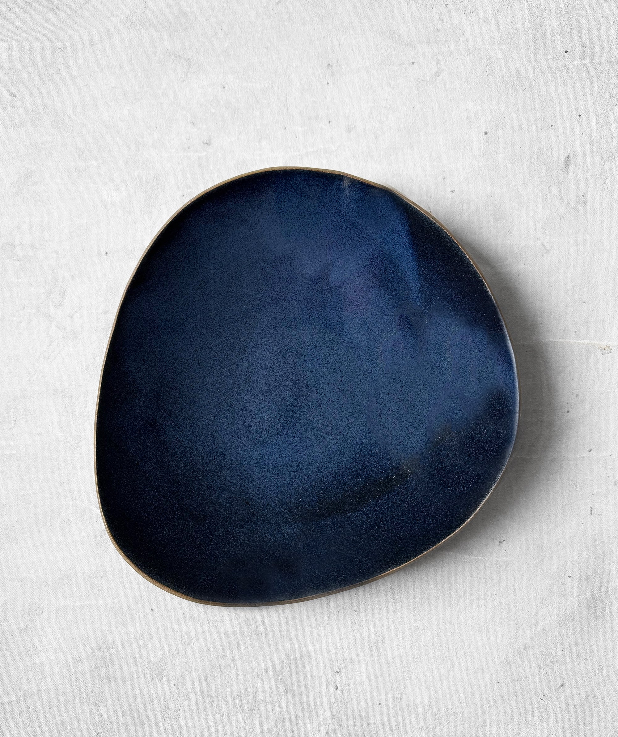 Large Salad Bowl in Cosmic Blue