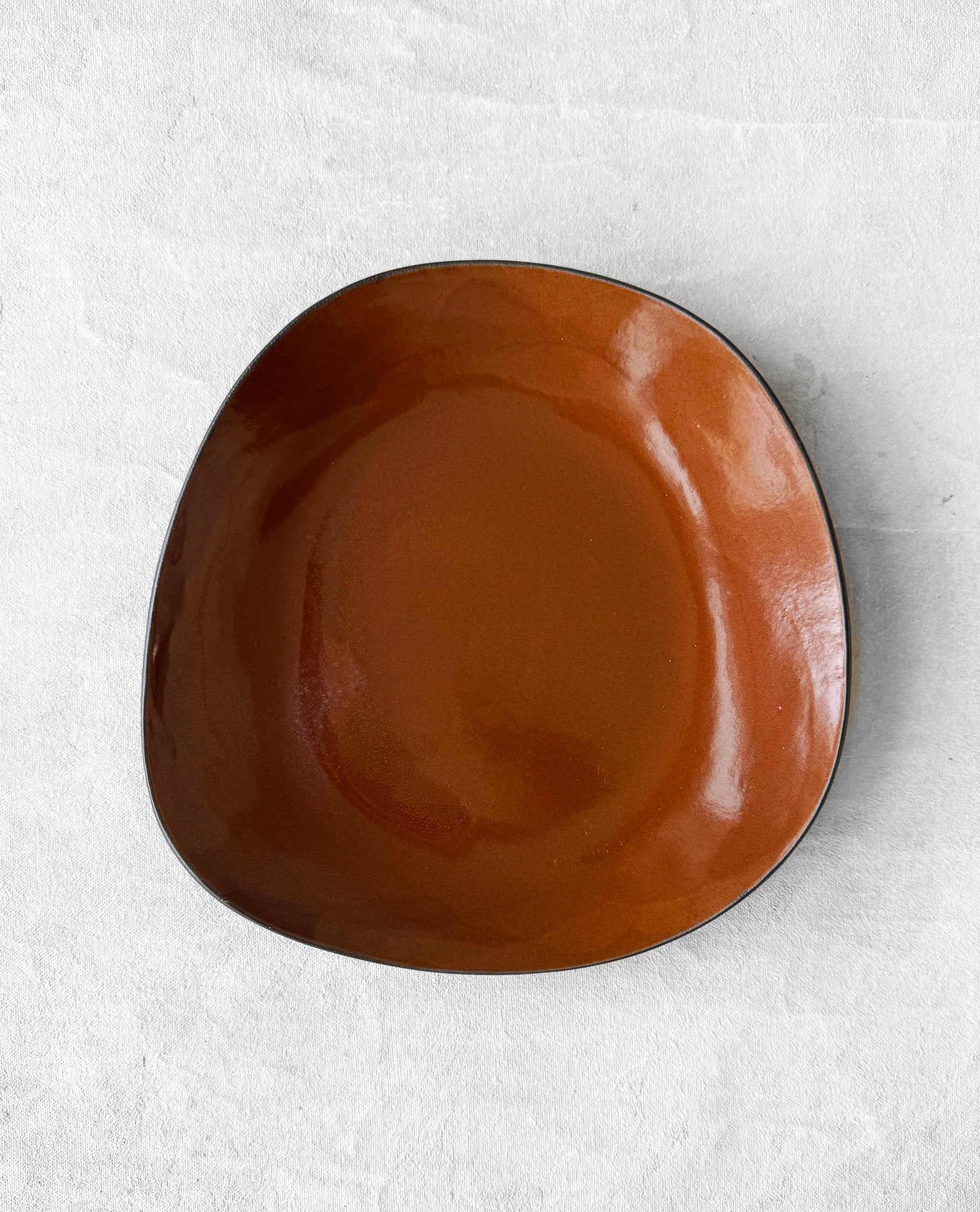 Dinner Plate in Terracotta