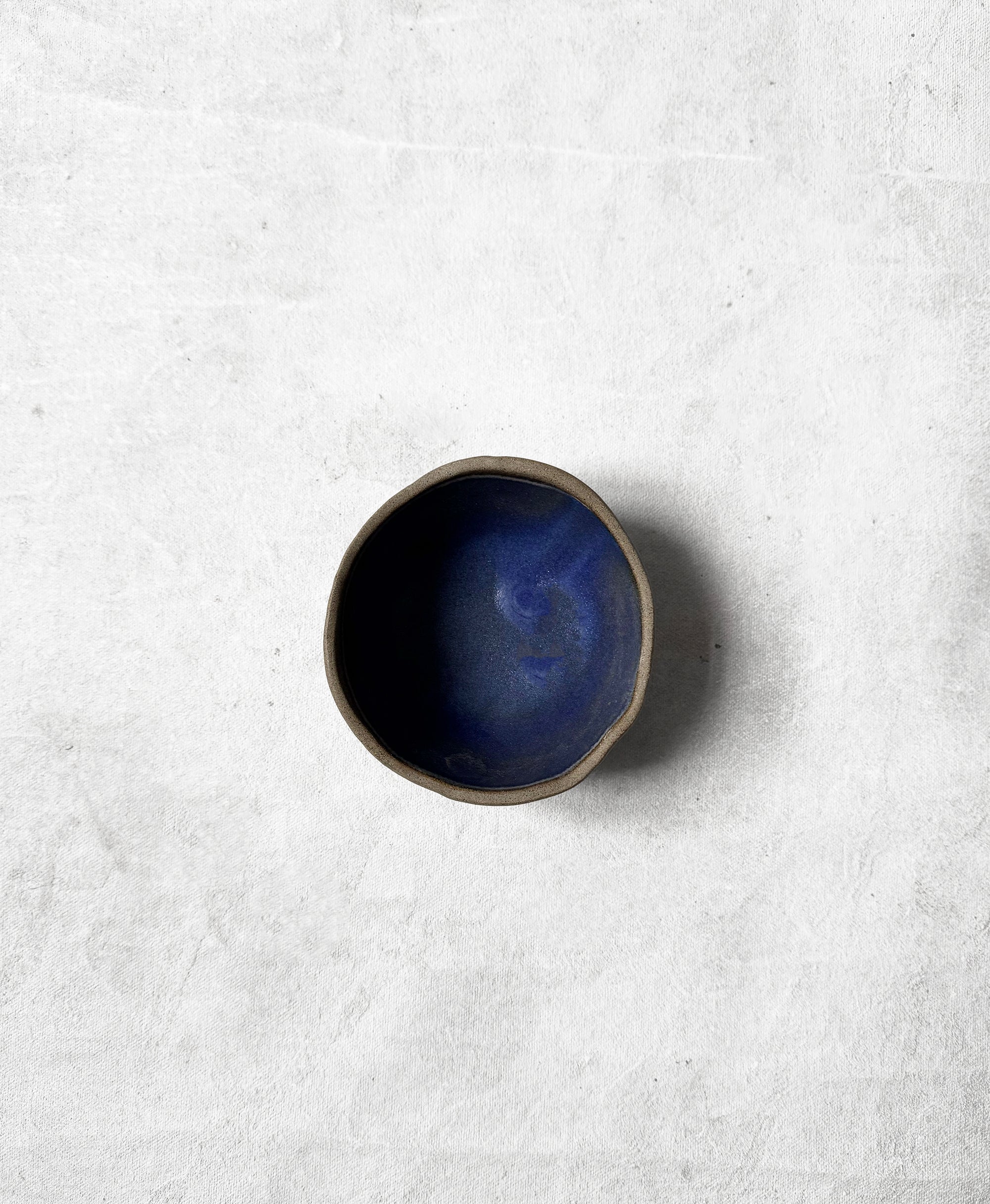 Tapas Bowl in Matte Cobalt Blue