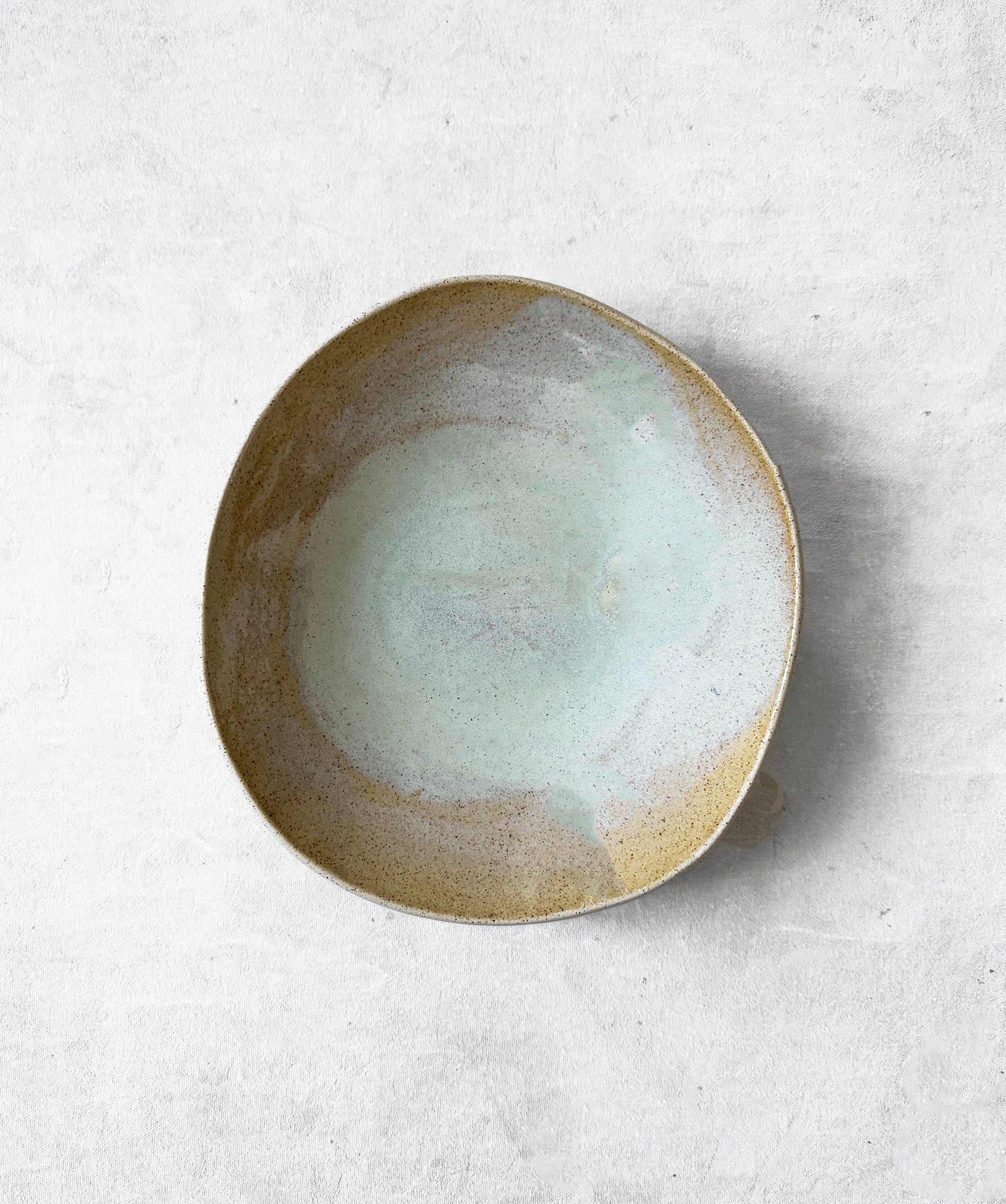 Pasta Bowl in Monet Green