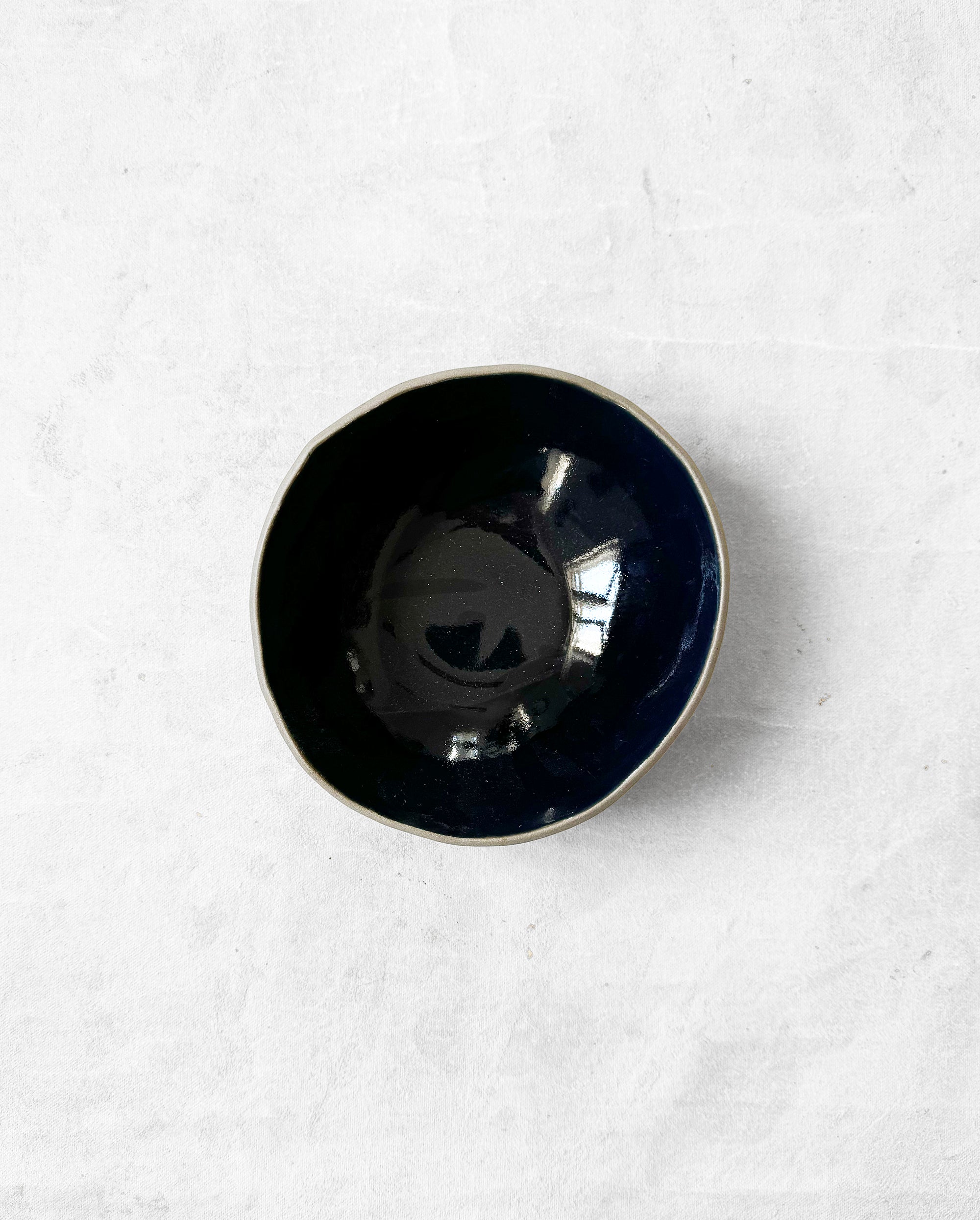 Breakfast Bowl in Deepest Indigo