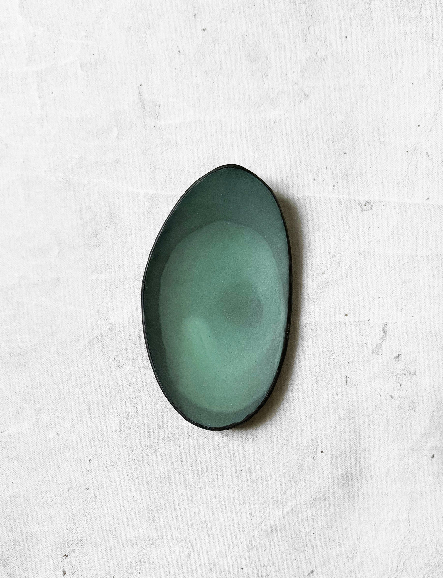 Tapas Plate in Matte Turquoise