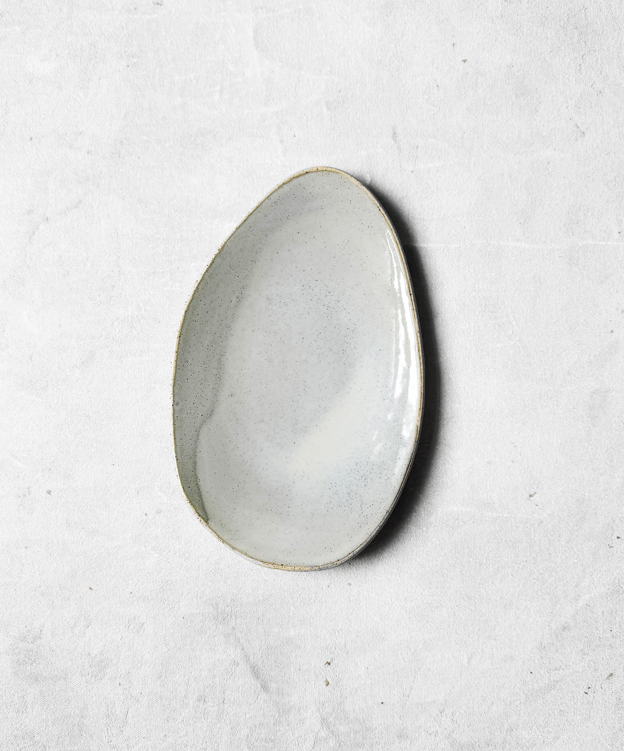 Petite Serving Platter in Palest Green